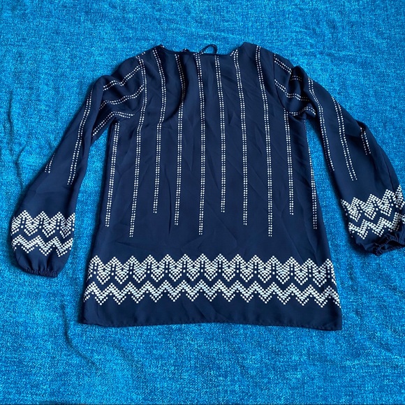 Tie-Front Blouse - Picture 2 of 2